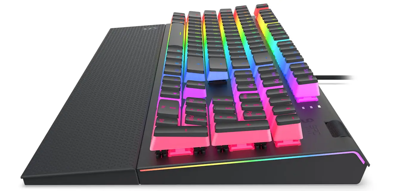 SPC Gear GK650K Omnis Kailh Brown RGB Pudding Edition